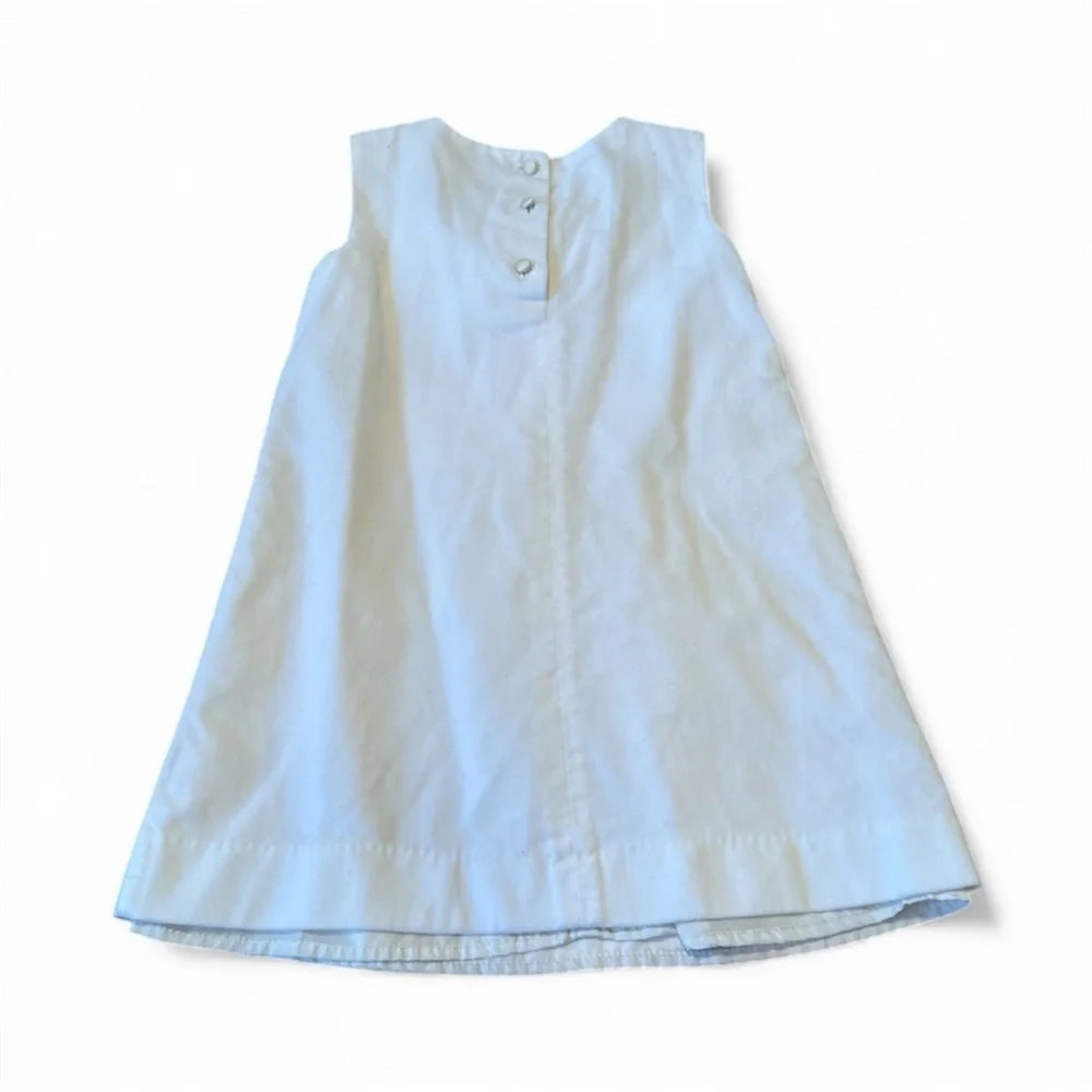 Charming Cream Bow Kids Dress